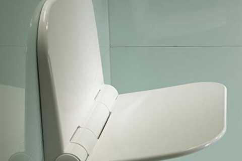 Foldable Wall-Mounted Shower Seat - 160kg Max