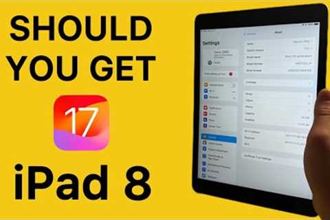 iPadOS 17 iPad 8 Features & Review | Should You Update?