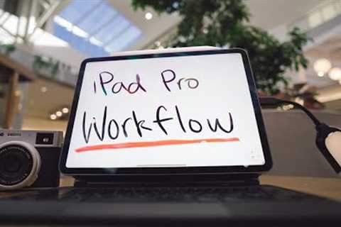 iPad Pro 2018 photography workflow tutorial - replaced my MacBook Pro