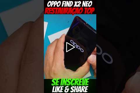 Incrível Restauração de Smartphone Oppo find x2 neo | creditos audio Rushando Shorts no tktok