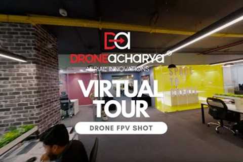 Virtual Tour of DroneAcharya Office in Pune, Maharashtra | Drone FPV Flythrough