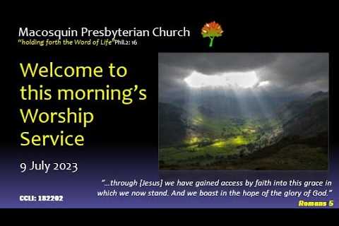 MPC - 2023-07-09 - Sunday Service