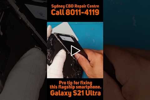 Here's a pro tip for you... [SAMSUNG GALAXY S21 ULTRA] | Sydney CBD Repair Centre #shorts