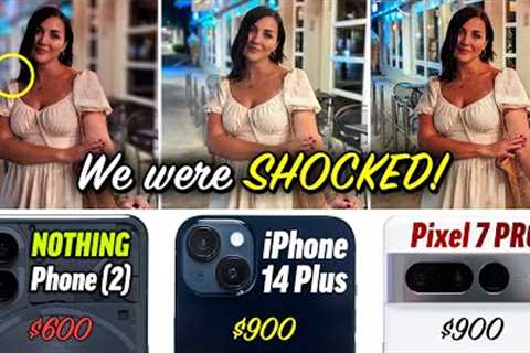 Nothing 2 vs iPhone 14 vs Pixel 7 Pro: New Camera King?