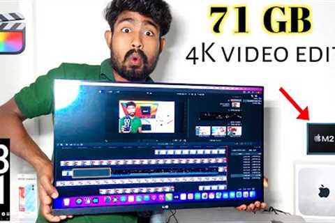 4K Video Editing Test With Final Cut Pro | Mac mini m2