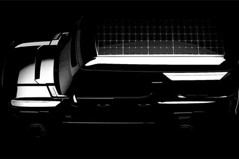 GMC teases Hummer EV SUV overlanding concept with solar roof