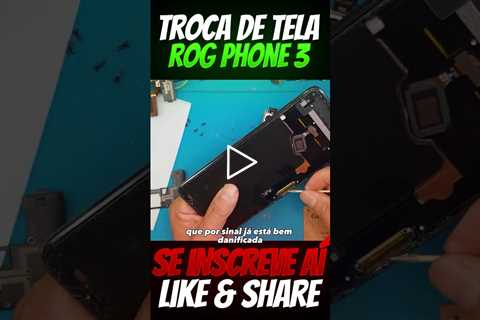 Melhores Celulares Gamer Asus Rog Phone 3 | Troca de tela #asus #rogphone #rogphone3 #rog #phone