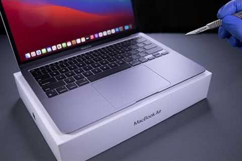 Apple MacBook Air M1 Unboxing - ASMR