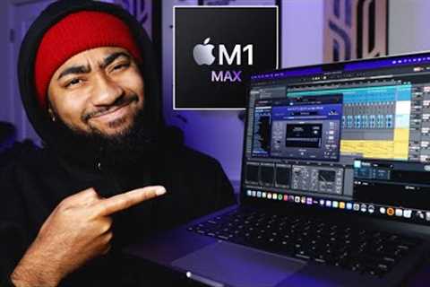 The New Macbook Pro M1 Max is INSANE!! | Music Production Test (Best Laptop for Producers??)