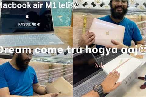 Finally MacBook Air M1 le liya bohot kharcha hogya vlog134