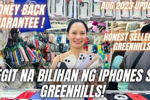 PRICE DROP AT LEGIT NA BILIHAN NG IPHONES SA GREENHILLS! IPHONE XR, 11, 12, 13, 14, | AUG 2023 |