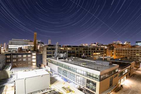 The night sky of Cambridge