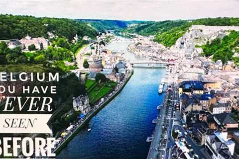 Dinant from a Bird''s Eye view stunning Aerial photography and videos🫢