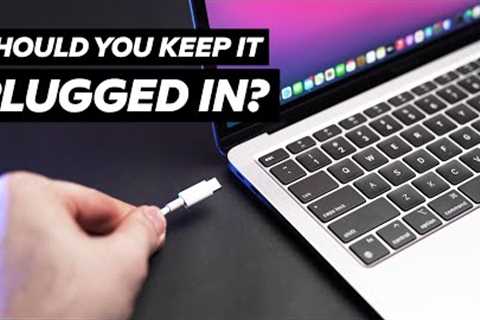 ULTIMATE MacBook Battery Guide! (Should You Keep It Plugged In?)