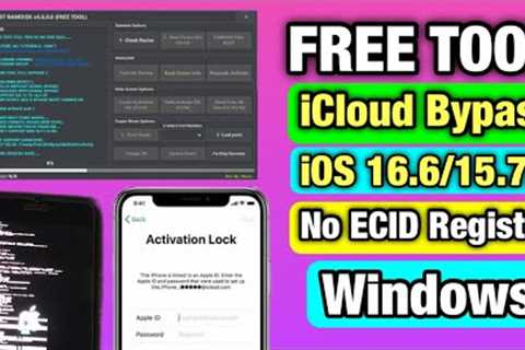 FREE Unlock iCloud Activation iOS 16.6 - iOS 15.7.8 iPhone/iPad/iPod By 007 Ramdisk