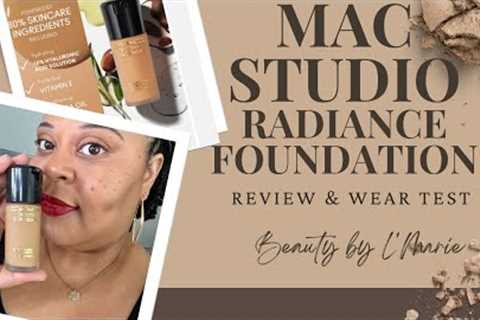 *NEW* MAC STUDIO RADIANCE SERUM-POWERED FOUNDATION- WEAR TEST- *DRY SKIN*