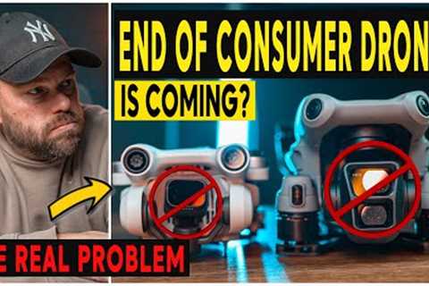 This Will Be The END OF DJI MINI 3 DRONES - TOUGH LAWS / DJI BEING BANNED ON WAY?