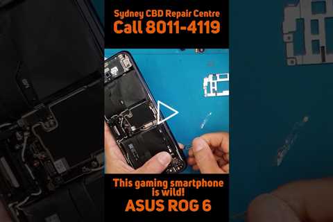 This gaming phone layout is bonkers! [ASUS ROG 6] | Sydney CBD Repair Centre #shorts