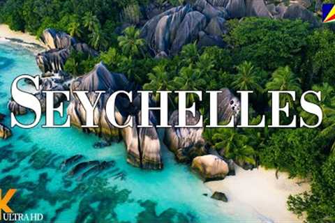 Seychelles 4K drone view • Amazing Aerial View Of Seychelles | Relaxation film with calming music