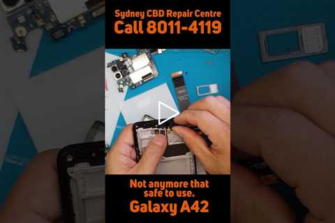 This A Series gets an A repair treatment [SAMSUNG GALAXY A42 5G] | Sydney CBD Repair Centre #shorts