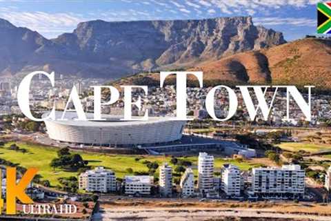 Cape Town 4K drone view • Amazing Aerial View Of Cape Town | Relaxation film with calming music