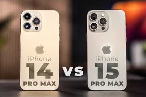 iPhone 15 Pro Max VS iPhone 14 Pro Max // Worth Upgrading? I''m torn