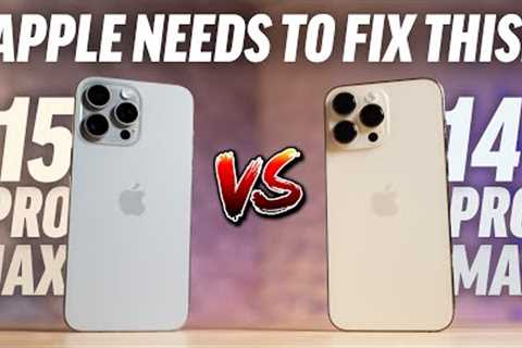 iPhone 15 Pro Max vs 14 Pro Max: Real-World Differences After 1 Week!