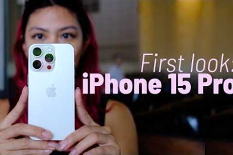 iPhone 15 Pro CAMERA TOUR + unboxing