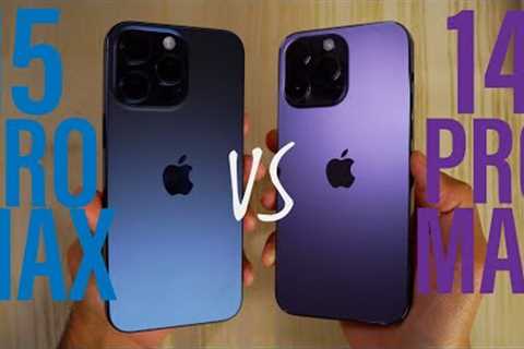 iPhone 15 Pro Max vs iPhone 14 Pro Max SPEED TEST 🍎