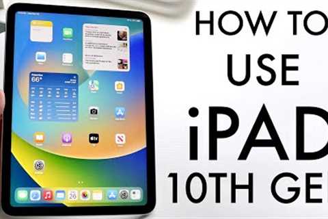 How To Use iPad 10th Generation! (Complete Beginners Guide)