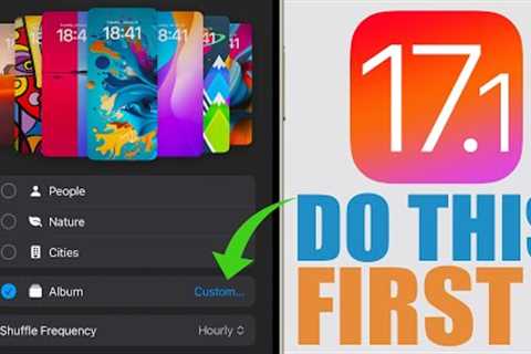 iOS 17.1 - First Things TO DO After Updating !
