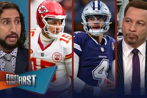 Chiefs lose to Broncos, Cowboys dominate Rams & Eagles win in Week 8 | NFL | FIRST THINGS FIRST