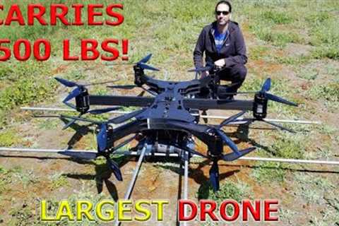 Top 10 BIGGEST DRONES you can fly