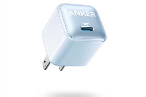 Anker 511 USB-C Charger (Nano Professional) Glacier Blue for $13