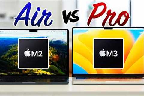 M3 MacBook Pro vs M2 MacBook Air - Ultimate Comparison!