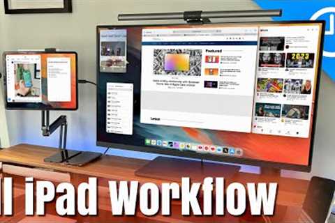 iPad Pro! My Only Computer | Full iPadOS 17 Workflow!