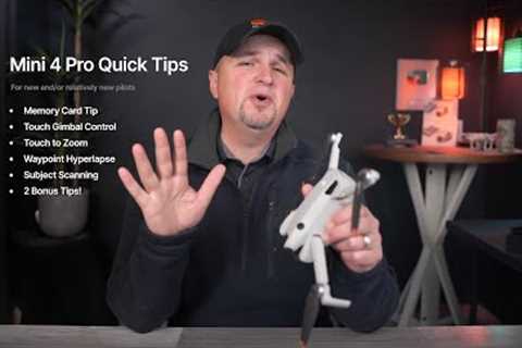 DJI Mini 4 Pro Quick Tips | Episode 1