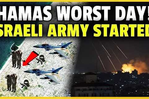 Enemy Stronghold In Gaza In Flames! Israeli AH-64 Apache Helicopters Break Through Enemy Defenses