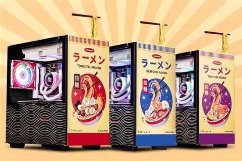 Gamer Culture Meets Cuisine: A Quirky Collection of Ramen-Themed PCs