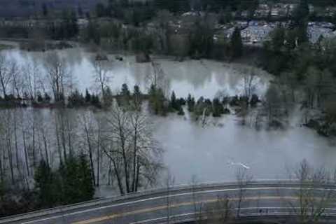 Drone footage | Flooding in Arlington