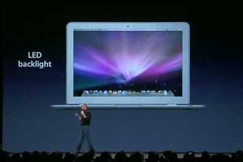 Macworld San Francisco 2008-The MacBook Air Intro (Pt. 1)