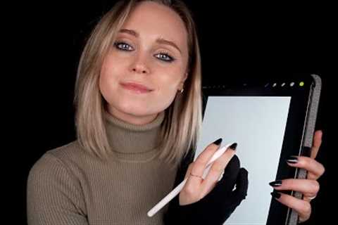 ASMR | Sketching you on my iPad