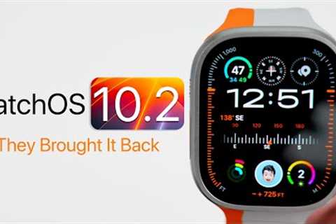 WatchOS 10.2 is Out! - What''s New? (They Brought It Back)