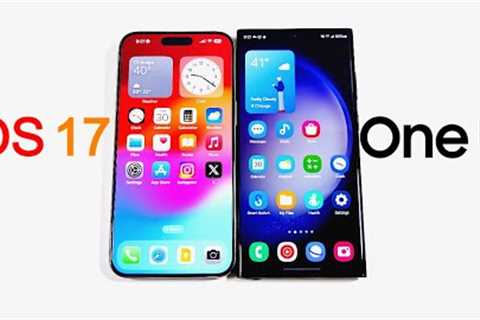 iOS 17 vs One UI 6!