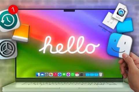 NEW TO MAC? Mac Tutorial for Beginners 2024