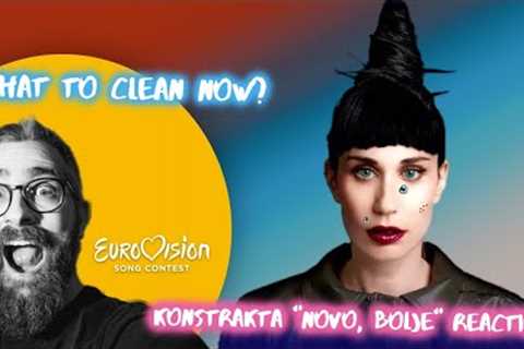 REACTION to Konstrakta Novo, bolje | Eurovision Serbia 2024