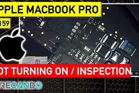 Reviving Your Dead Apple MacBook Pro A2159: Inspection & Insights!