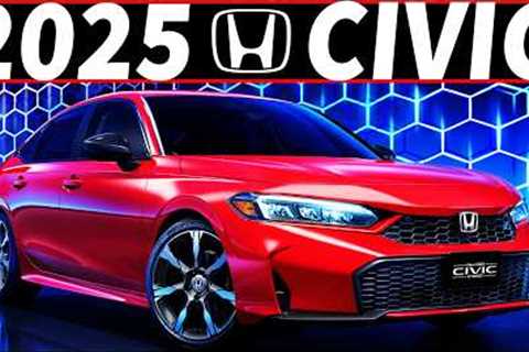 The New 2025 Honda Civic Hybrid Revealed + HUGE Announcements for Honda and Acura in 2024!