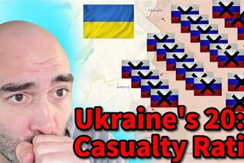 Leaked: Ukraine Out-Killing Russia 20:1 in Avdiivka!