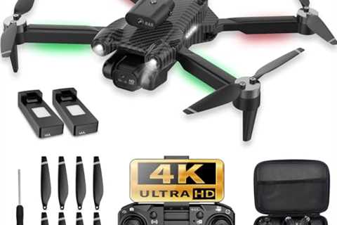 Foldable 4K FPV Camera Drone - Obstacle Avoidance